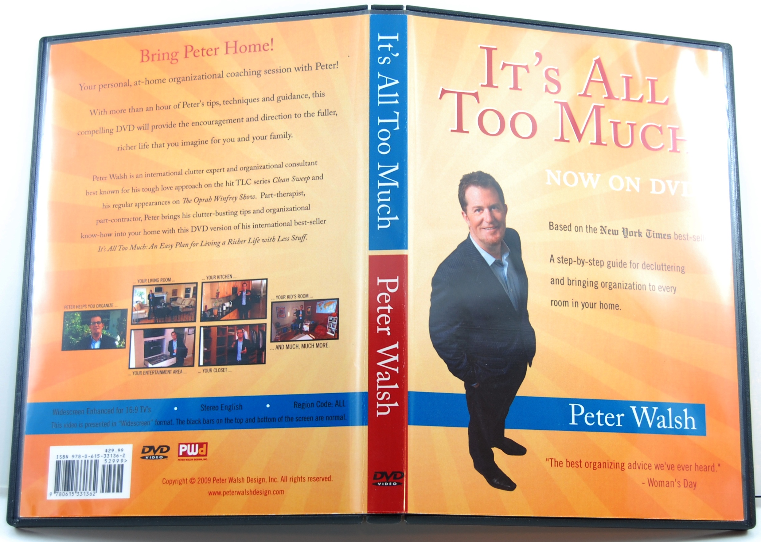 Outside of dvd case